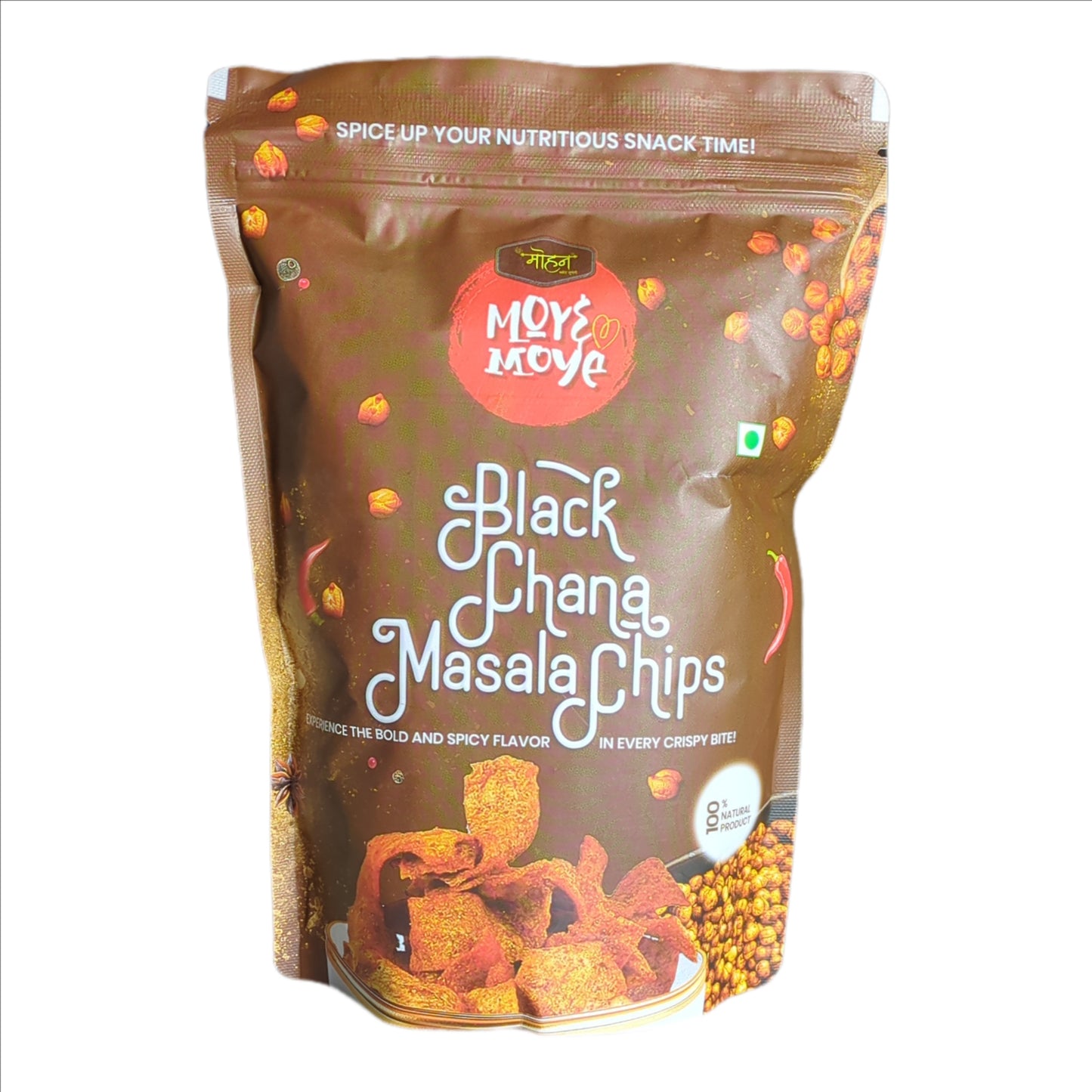 Black Chana Masala Chips