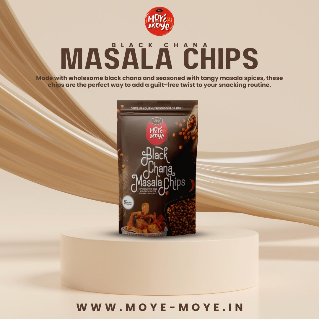 Black Chana Masala Chips