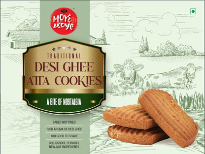 Desi ghee Atta Cookies